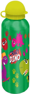 Botella Dino Junior 500 Ml Aluminio Verde