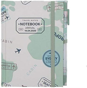 Libreta De Notas A6 Con Boli  "Travel NoteBook"