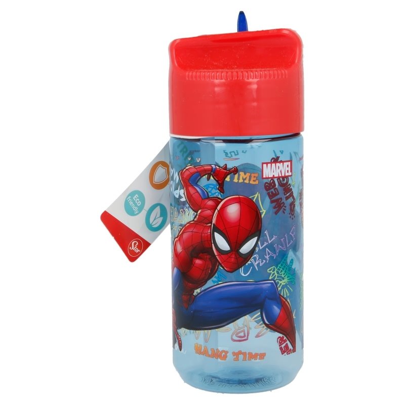 Botella Spiderman con boquilla