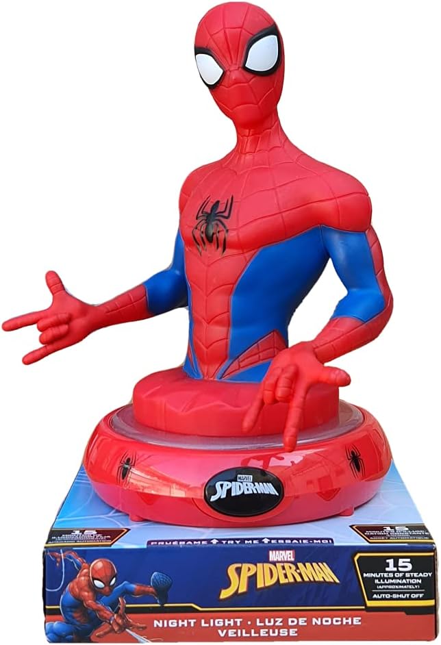 Lampara 3D Led Spiderman