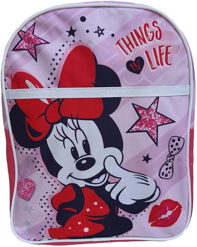 Disney Mochila Minnie Mouse niña 6,5 litros poliéster rosa, Rosa., Talla única