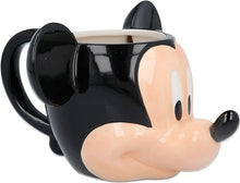 Cargar imagen en el visor de la galería, Stor Taza de cerámica con forma en 3D de 360 ml cabeza de Mickey Mouse
