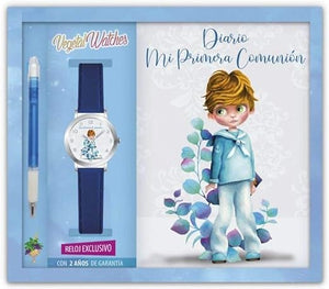 Set de Bolígrafos Reloj Comunión Diario Infantil