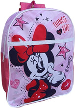 Cargar imagen en el visor de la galería, Disney Mochila Minnie Mouse niña 6,5 litros poliéster rosa, Rosa., Talla única
