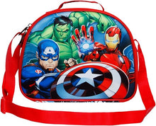 Cargar imagen en el visor de la galería, Los Vengadores Superpower-Bolsa Portamerienda 3D, Rojo
