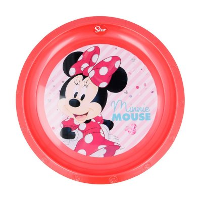 Plato de Plastico Minnie Mouse