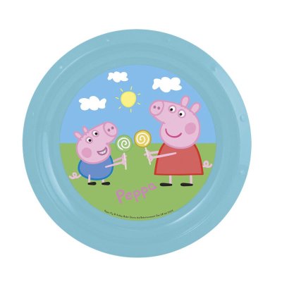 Plato de Plastico Pepa Pig