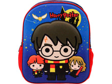 Cargar imagen en el visor de la galería, Mochila HARRY POTTER Castle 3D Pequeña (Multicolor - 31x27x11cm)
