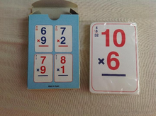 Cargar imagen en el visor de la galería, Cartas Didácticas Educativas De Aprende A Multiplicar
