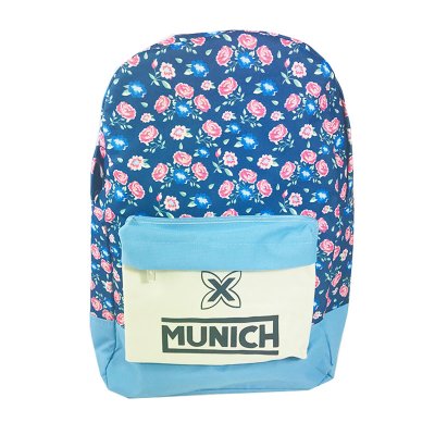 Munich Flores Mochila Tipo Casual, 33 cm, 15 litros