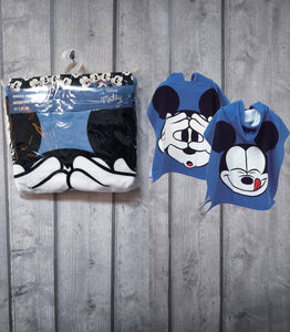 Poncho de Mickey Mouse 55 x 110 cm. Microfibra