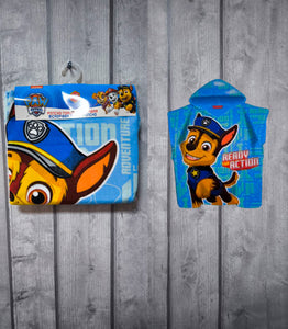 Poncho Toalla  Paw Patrol con Capucha