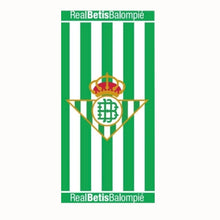 Cargar imagen en el visor de la galería, Toalla playa Real Betis Balompié Rayas
