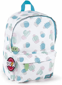 Mochila Junior de 33x42x15cm de ZASKA-Cactus