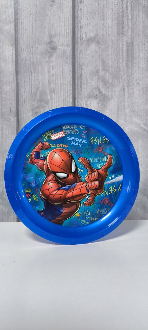 Plato de Plastico Spiderman