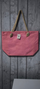 Bolso playa Liso Rosa