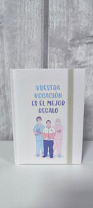 Libreta De Notas A6  "Vuestra vocacion es el mejor regalo"