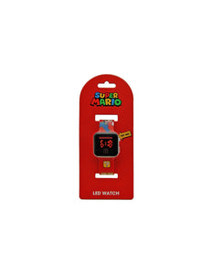 RELOJ DIGITAL LUZ LED DE SUPER MARIO NINTENDO