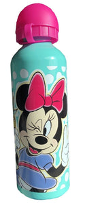 Minnie Mouse Aluminio Botella Lunares Menta Verde 500ml