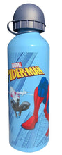 Cargar imagen en el visor de la galería, Spiderman Aluminio Botella 500ml Azul Claro/Azul Marino
