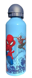 Spiderman Aluminio Botella 500ml Azul Claro/Azul Marino