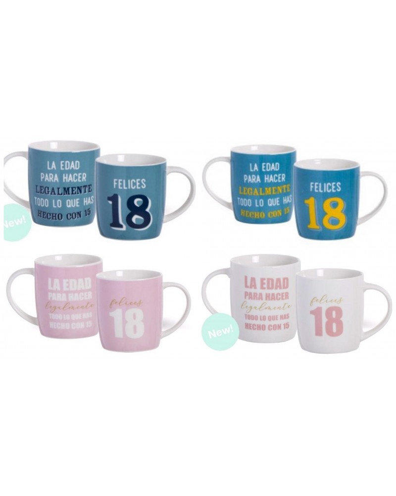 TAZA 18 CUMPLEAÑOS