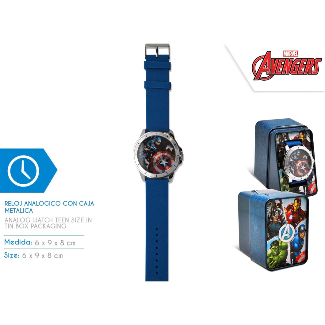 RELOJ ANALÓGICO AVENGERS MARVEL